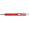 Stylo bille personnalisé en aluminium élégant - Delia Matières : métal Couleurs : rouge cadeau entreprise pas cher