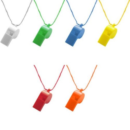 Sifflet Publicitaire Unique Tour de Cou - Josh Matières : nylon Couleurs : bleu accessoire événementiel unique