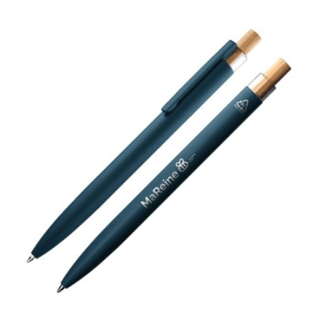 Stylo Bille Écriture Bleue en Alu Recyclé