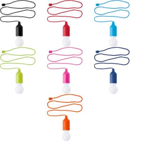 Lampe Économique Personnalisée en ABS Corde pour Éclairage Outdoor - Kirby Matières : nylon Couleurs : vert citron impression lo