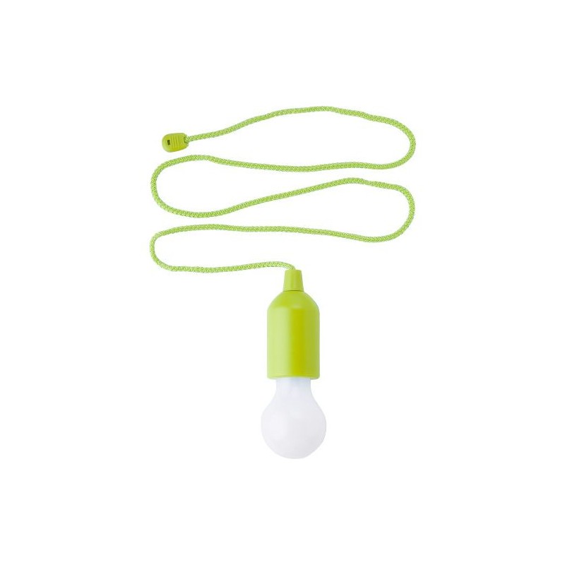 Lampe Économique Personnalisée en ABS Corde pour Éclairage Outdoor - Kirby Matières : nylon Couleurs : vert citron objet publici