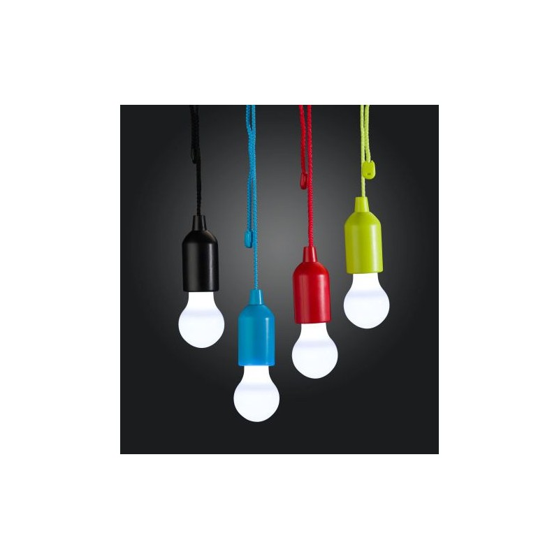 Lampe Économique Personnalisée en ABS Corde pour Éclairage Outdoor - Kirby Matières : nylon Couleurs : vert citron personnalisat