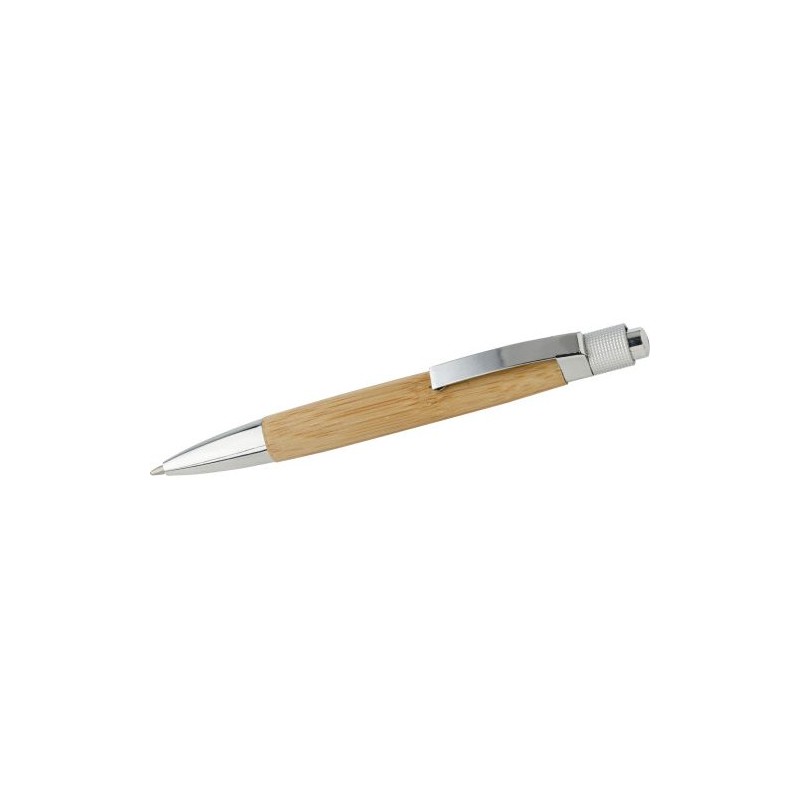 Stylo bille  en bambou - Arabella Matières : bambou Couleurs : brun impression haute définition