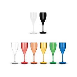 Flûte à Champagne Réutilisable Éco-responsable en Plastique Tritan 16 cl - Ras Bord objet promotionnel éco-responsable 2