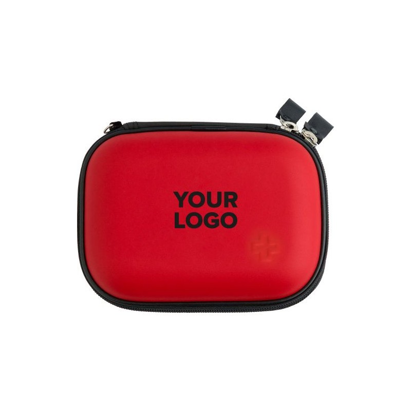 Kit Pratique et Personnalisé de Premiers Secours Complet Anja Matières : EVA Couleurs : rouge impression haute définition