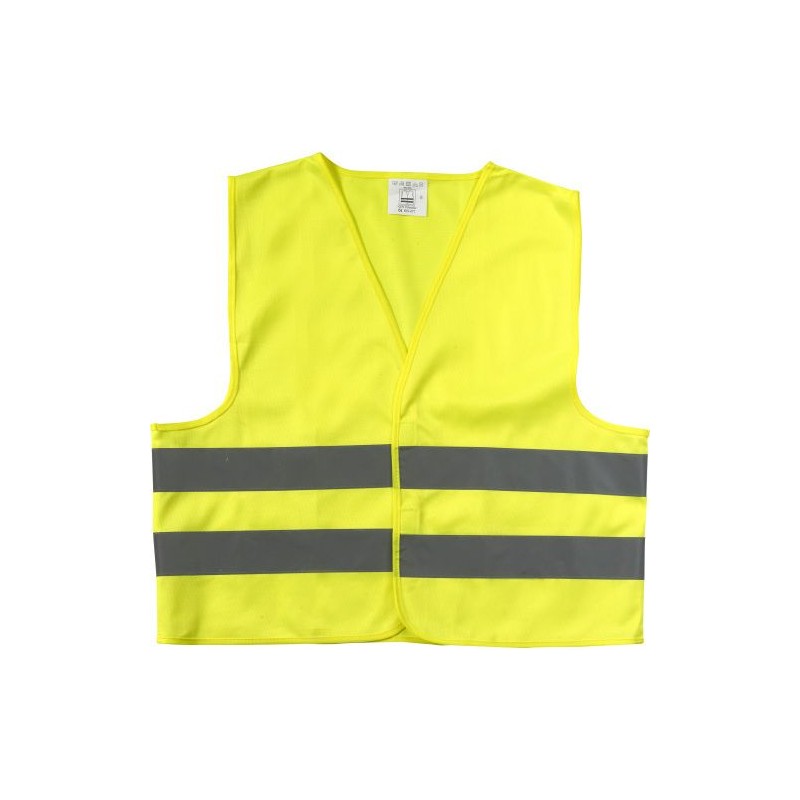 Gilet de sécurité personnalisé pour enfant - Clara, conforme à la norme ISO 20471 Matières : polyester Taille textile : S Couleu