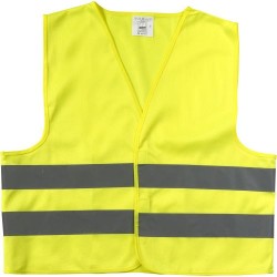 Gilet de sécurité personnalisé pour enfant - Clara, conforme à la norme ISO 20471 Matières : polyester Taille textile : S Couleu 2