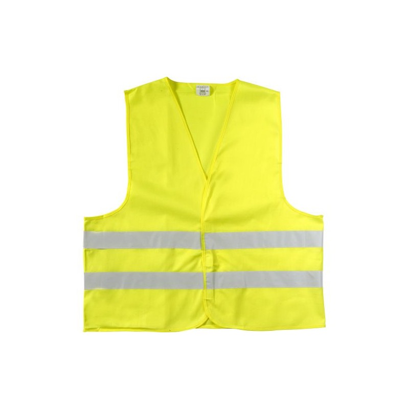 Gilet de sécurité réfléchissant personnalisé pour adulte Arturo Matières : polyester Taille textile : M Couleurs : jaune accesso