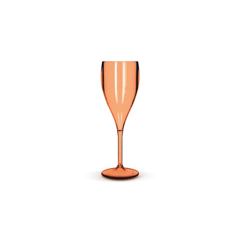 Flûte à Champagne Réutilisable Éco-responsable en Plastique Tritan 16 cl - Ras Bord impression haute définition
