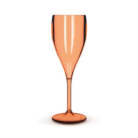 Flûte à Champagne Réutilisable Éco-responsable en Plastique Tritan 16 cl - Ras Bord impression haute définition