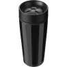 Mug isotherme double paroi personnalisé Elisa - Cadeau idéal pas cher Matières : acier inoxydable Couleurs : noir