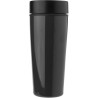 Mug isotherme double paroi personnalisé Elisa - Cadeau idéal pas cher Matières : acier inoxydable Couleurs : noir objet promotio
