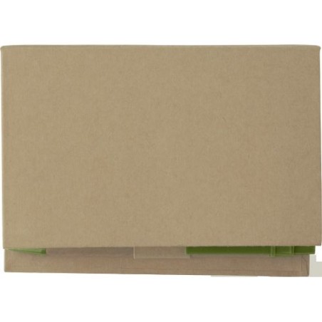 Étui personnalisé de 150 papiers Glenn - Papeterie Matières : carton Couleurs : vert clair cadeau entreprise pas cher