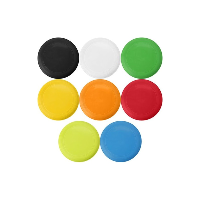 Frisbee en plastique personnalisé - Jolie cadeau d'entreprise Matières : plastique Couleurs : noir personnalisation rapide en Fr