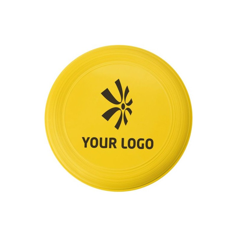 Frisbee en plastique personnalisé - Jolie cadeau d'entreprise Matières : plastique Couleurs : noir objet promotionnel éco-respon