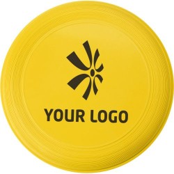 Frisbee en plastique personnalisé - Jolie cadeau d'entreprise Matières : plastique Couleurs : blanc marquage laser ultra précis