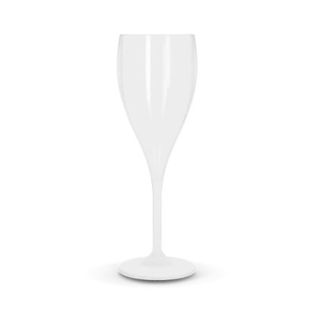 Flûte à Champagne Réutilisable Éco-responsable en Plastique Tritan 16 cl - Ras Bord goodies publicitaire événementiel