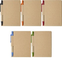 Carnet Ligné Éco-responsable de 80 Feuillets - Cooper Matières : papier Couleurs : noir 2