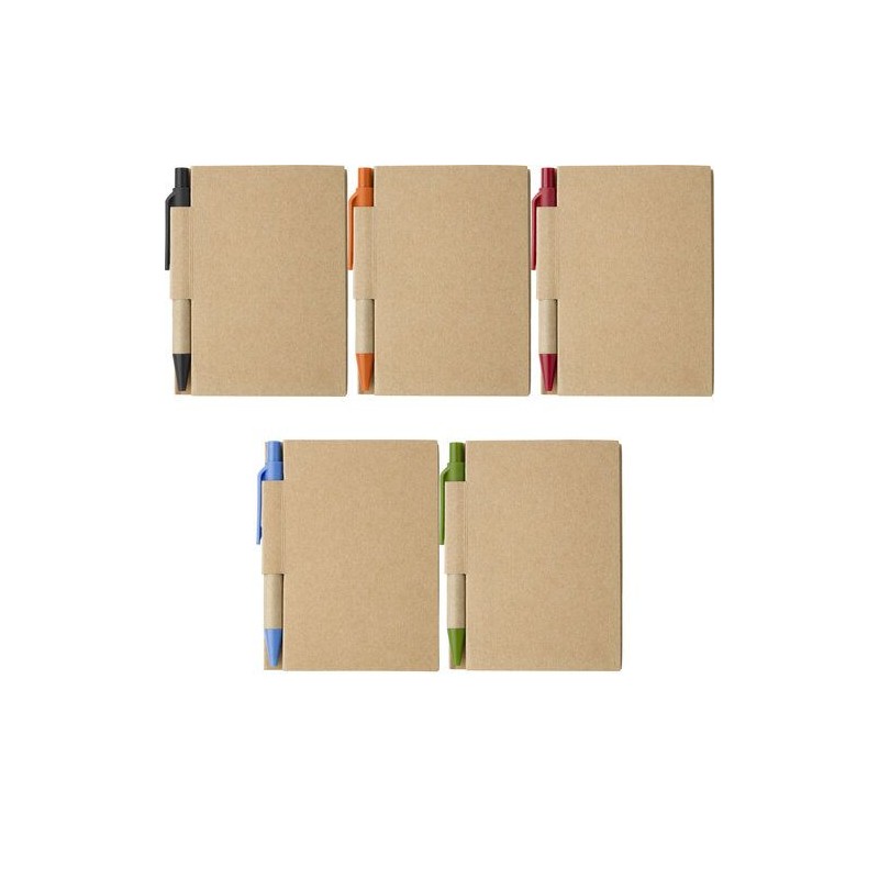 Carnet Ligné Éco-responsable de 80 Feuillets - Cooper Matières : papier Couleurs : noir cadeau collaborateur premium