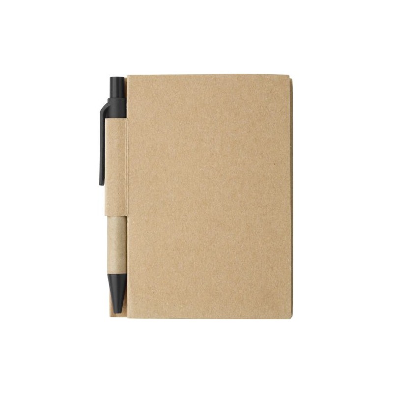 Carnet Ligné Éco-responsable de 80 Feuillets - Cooper Matières : papier Couleurs : noir goodies publicitaire durable