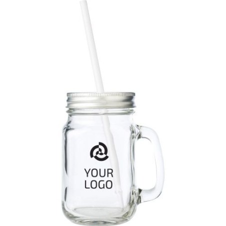 Bocal Mason en Verre Sakina - Élégance Pratique