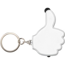 Porte-clés torche personnalisable Melvin Matières : acier Couleurs : noir 2