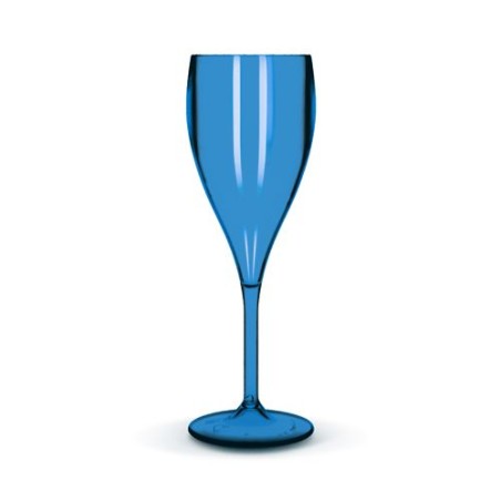 Flûte à Champagne Réutilisable Éco-responsable en Plastique Tritan 16 cl - Ras Bord goodies publicitaire durable
