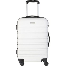 Trolley rigide  en ABS - Serafina Matières : aluminium Couleurs : blanc livraison express 24h 48h