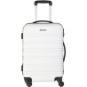 Trolley rigide  en ABS - Serafina Matières : aluminium Couleurs : blanc personnalisation rapide en France