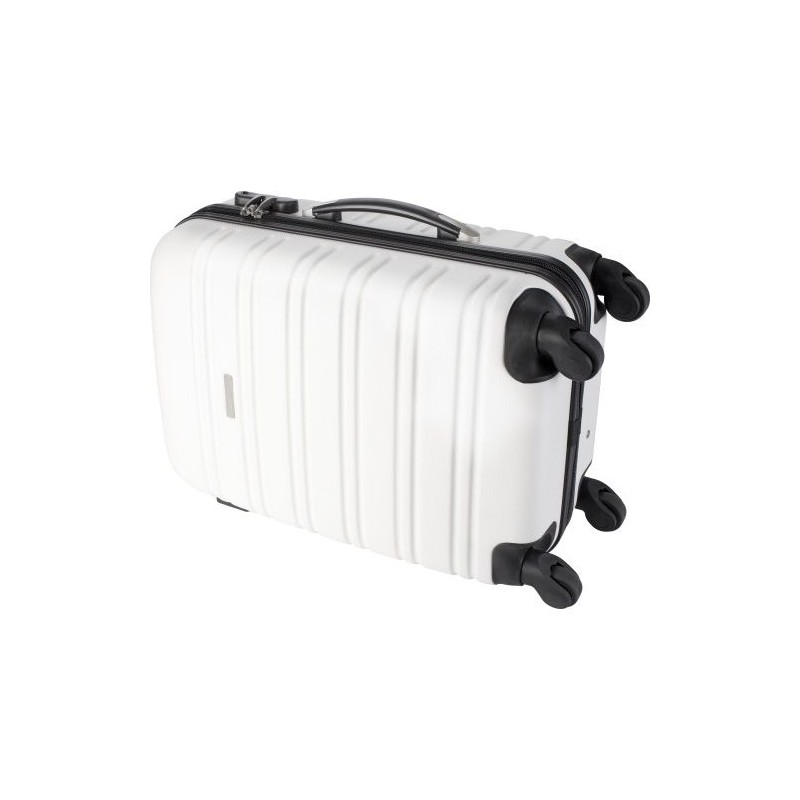 Trolley rigide  en ABS - Serafina Matières : aluminium Couleurs : blanc goodies entreprise design