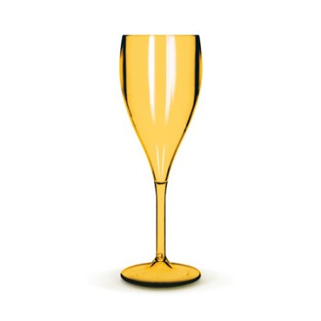 Flûte à Champagne Réutilisable Éco-responsable en Plastique Tritan 16 cl - Ras Bord cadeau entreprise pas cher
