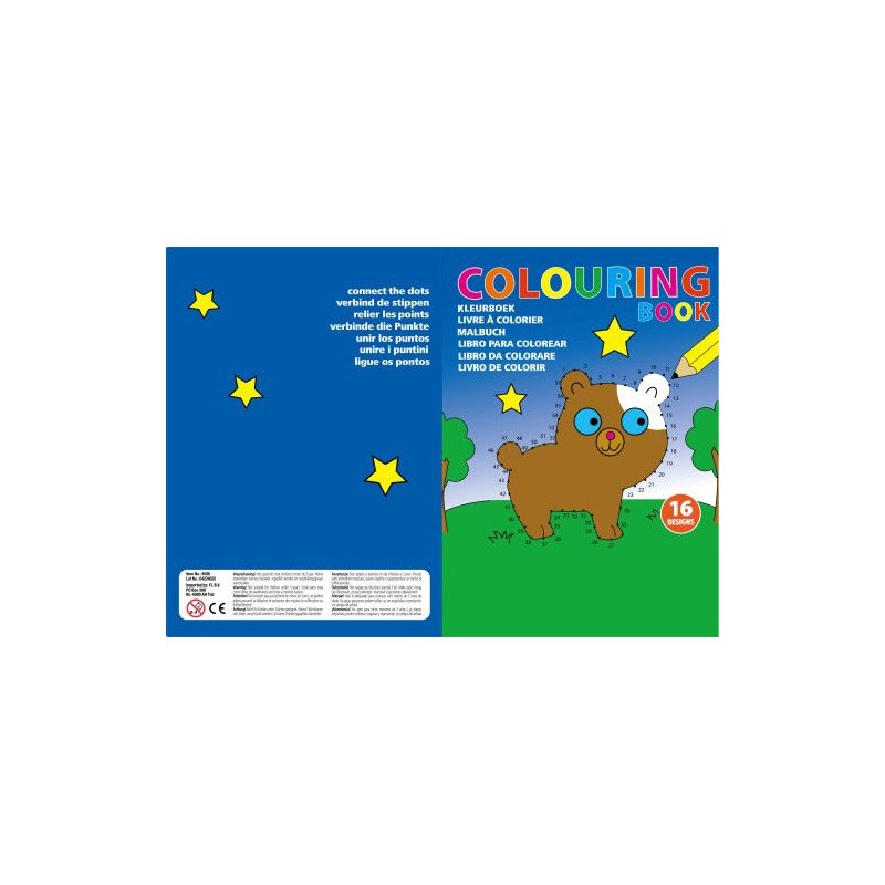 Livret à dessin personnalisé format A5 - Constanze Matières : carton Couleurs : multicolore personnalisation rapide en France