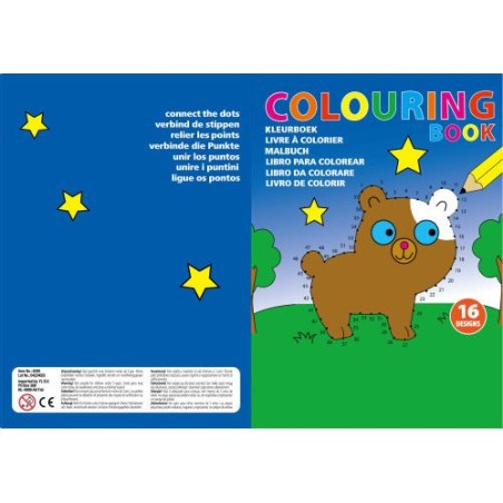 Livret à dessin personnalisé format A5 - Constanze Matières : carton Couleurs : multicolore personnalisation rapide en France