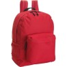 Sac à dos personnalisé en polyester Livia Matières : polyester Couleurs : rouge objet publicitaire robuste