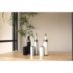 Stylo bille assorti personnalisé dans un tube Mark Matières : métal Couleurs : noir impression haute définition