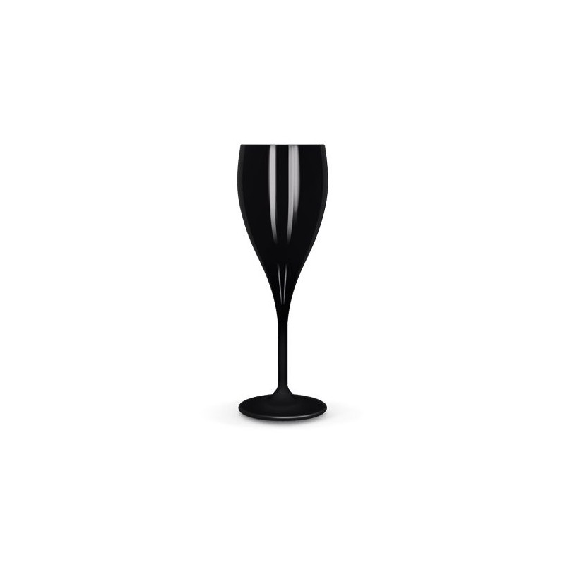 Flûte à Champagne Réutilisable Éco-responsable en Plastique Tritan 16 cl - Ras Bord objet promotionnel éco-responsable