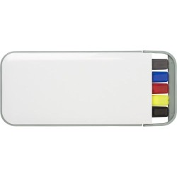 Etui pratique personnalisé de 3 stylos, 1 surligneur et 1 porte-mine Tulisa