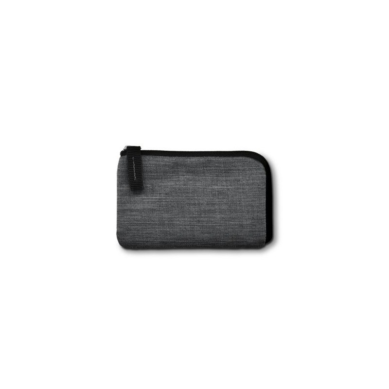 Porte-monnaie anti RFID  en rPET avec porte-carte de crédit - Personnalisé marquage couleur éclatante