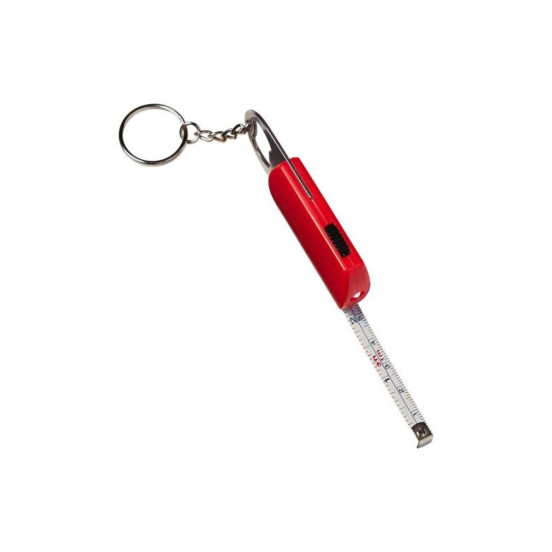 Porte-clés décapsuleur et mètre multifonction Karen Personnalisé