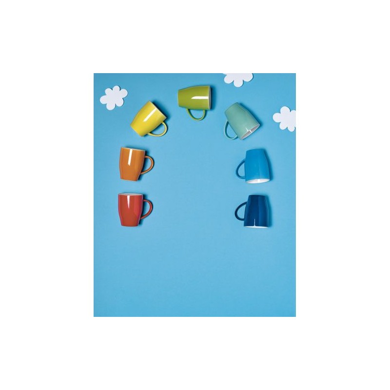 Mug Bicolore en Porcelaine Paula - Élégance et Praticité