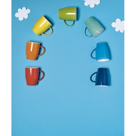 Mug Bicolore en Porcelaine Paula - Élégance et Praticité