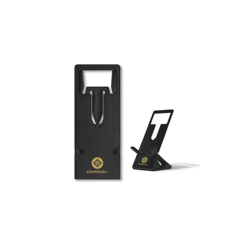 Support repliable extra-plat en matière recyclée pour téléphone cadeau entreprise pas cher