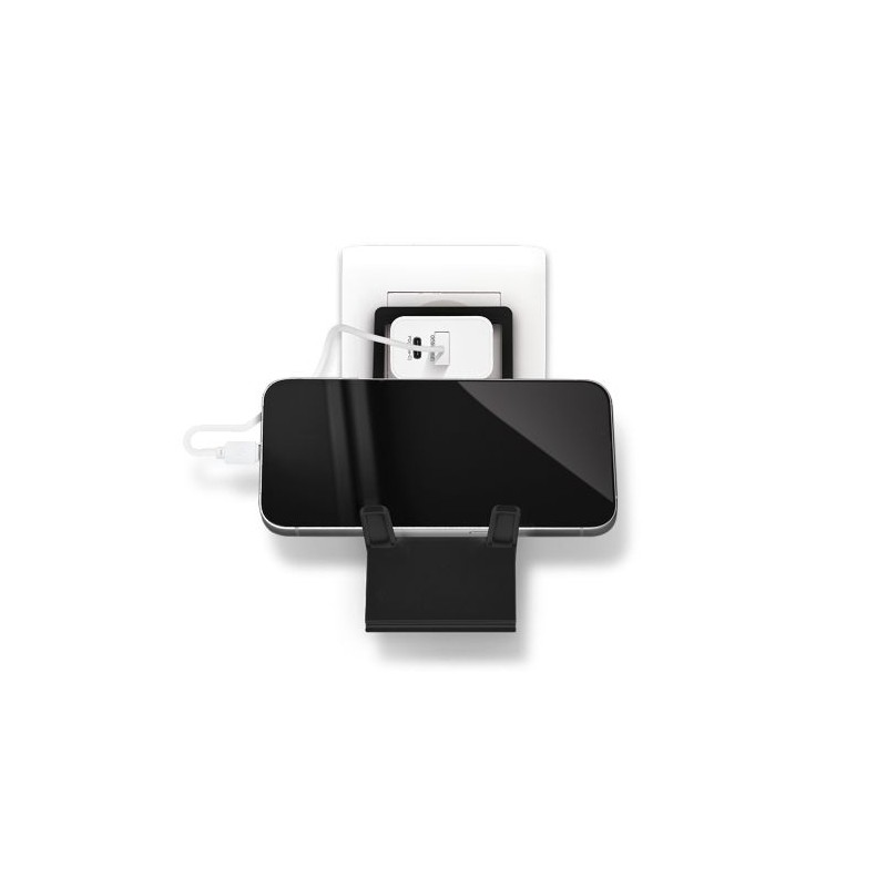 Support repliable extra-plat en matière recyclée pour téléphone impression haute définition