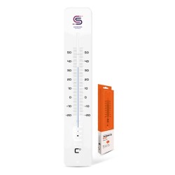 Thermomètre Métal Laqué 45 cm - Accessoire Publicitaire