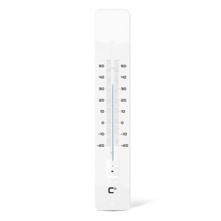 Thermomètre Métal Laqué 45 cm - Accessoire Publicitaire personnalisable avec votre logo
