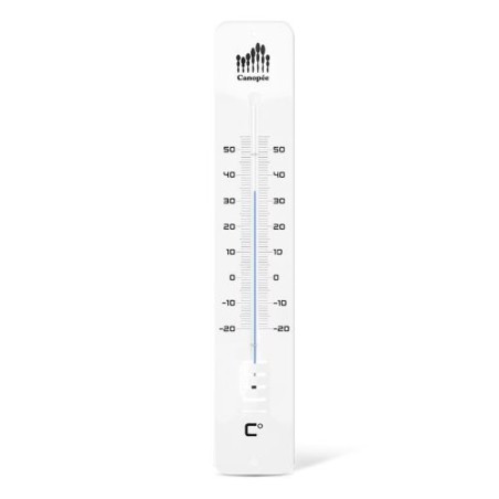 Thermomètre Métal Laqué 45 cm - Accessoire Publicitaire cadeau entreprise pas cher
