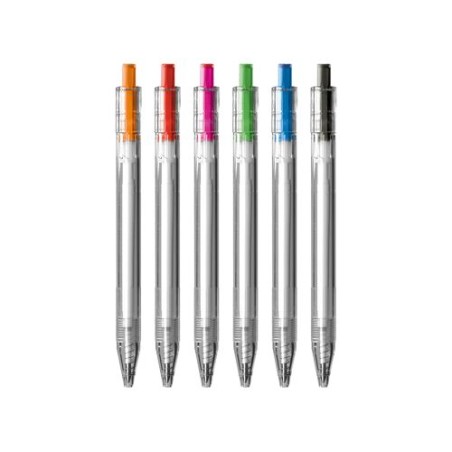 Stylo Bille Éco-responsable en rPET - Écriture Bleue Personnalisée pas cher objet promotionnel éco-responsable
