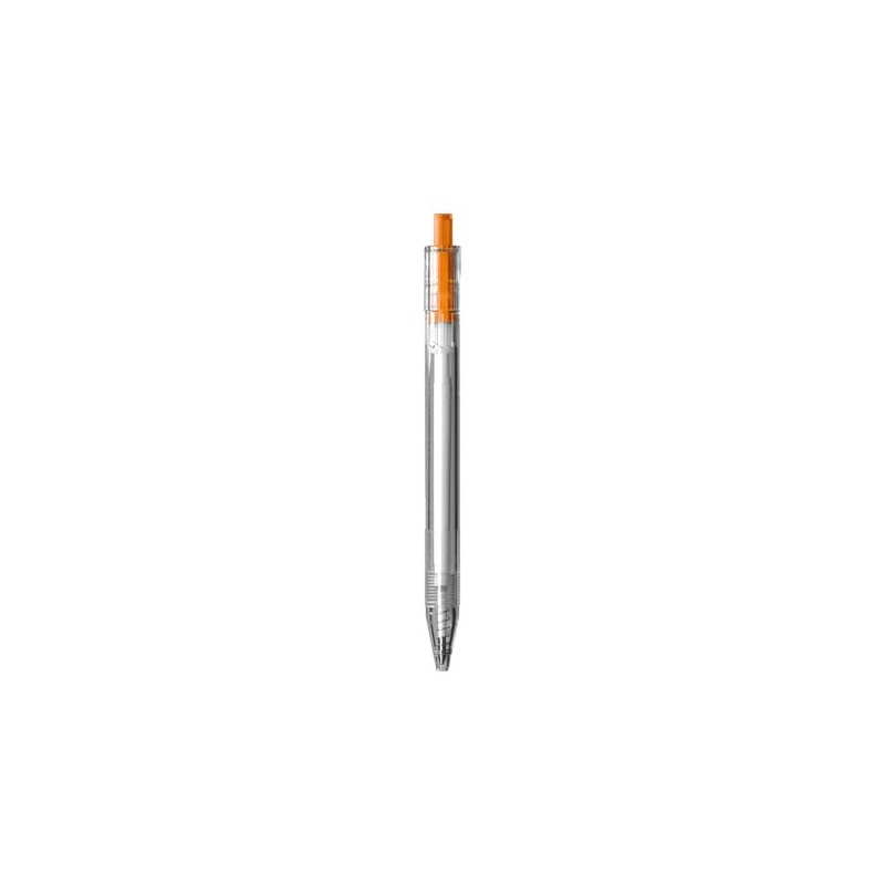 Stylo Bille Éco-responsable en rPET - Écriture Bleue Personnalisée pas cher objet promo petit budget