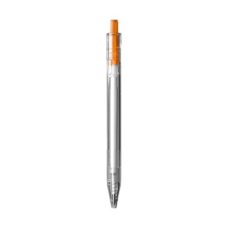 Stylo Bille Éco-responsable en rPET - Écriture Bleue Personnalisée pas cher objet promo petit budget