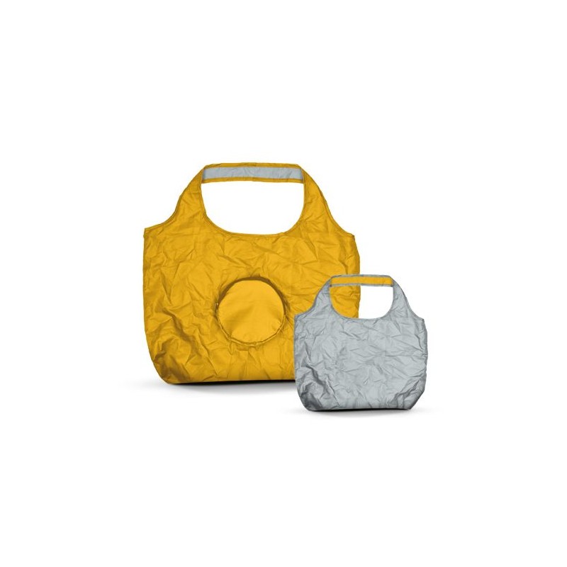 Sac Shopping Pliable Éco-responsable Bicolore 20L en rPET - Personnalisé livraison express 24h 48h